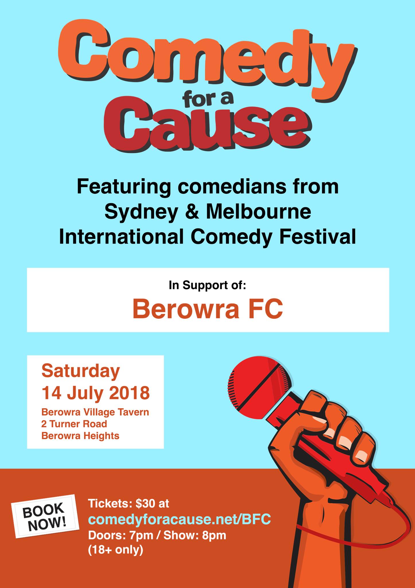 Berowra FC Comedy Night