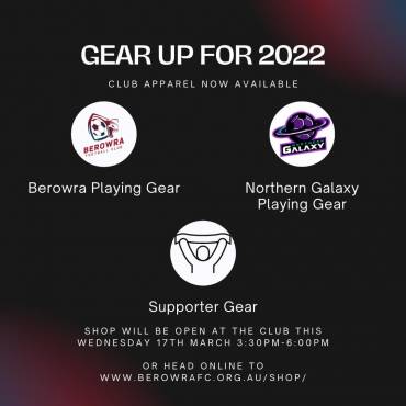 Gear up for 2022!